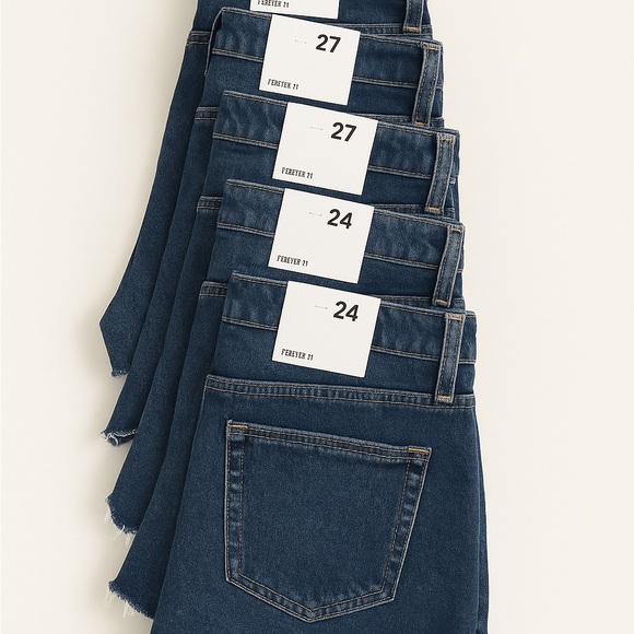 Forever 21 Dark Blue Women Jeans - Picture 1 of 2